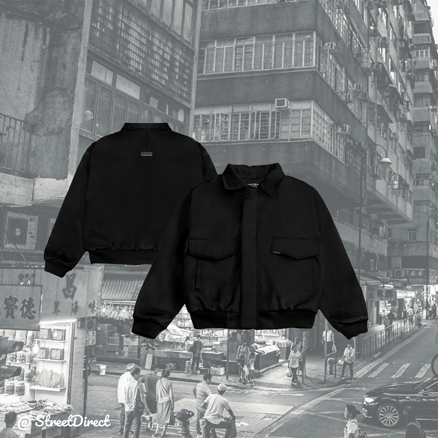 URBAN Chic Cropped Bomber