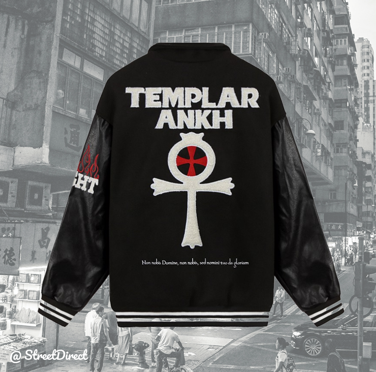 Templar Ankh Varsity Jacket