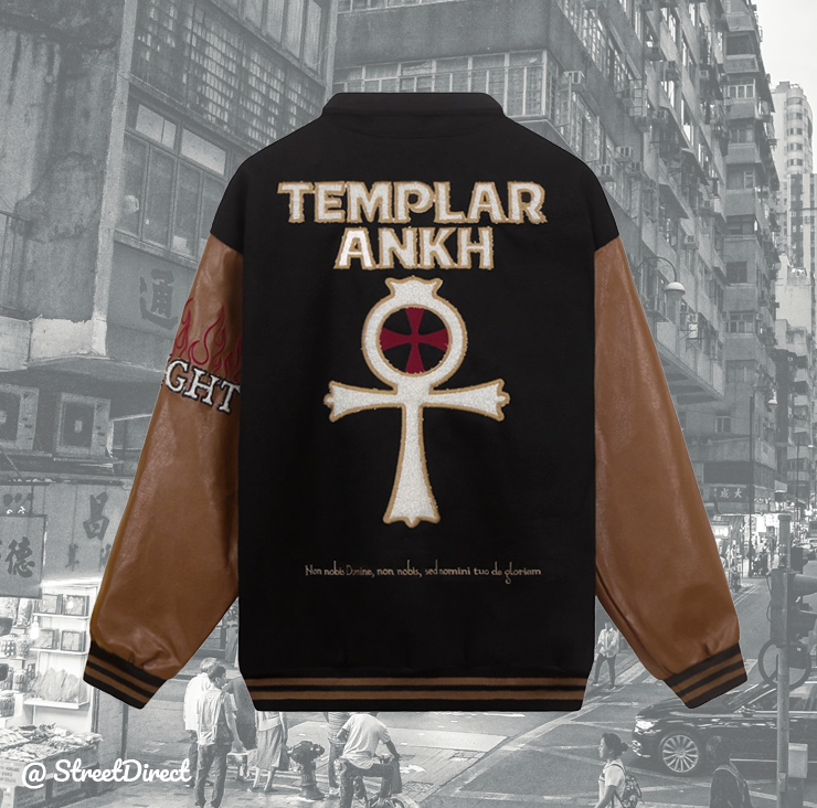 Templar Ankh Varsity Jacket