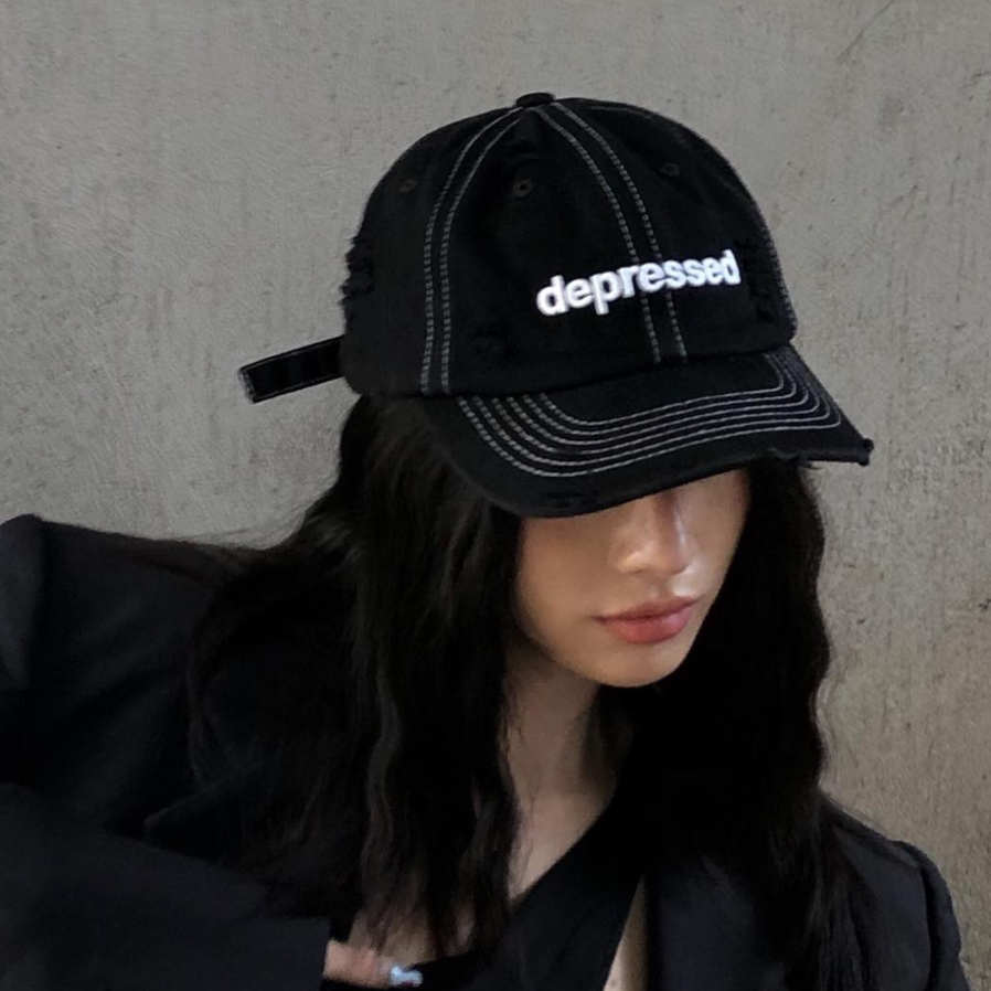 depressed vintage cap
