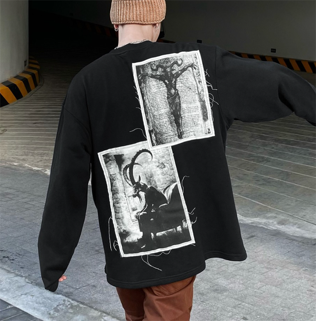 Origin of Satan Oversized Sweatshirt