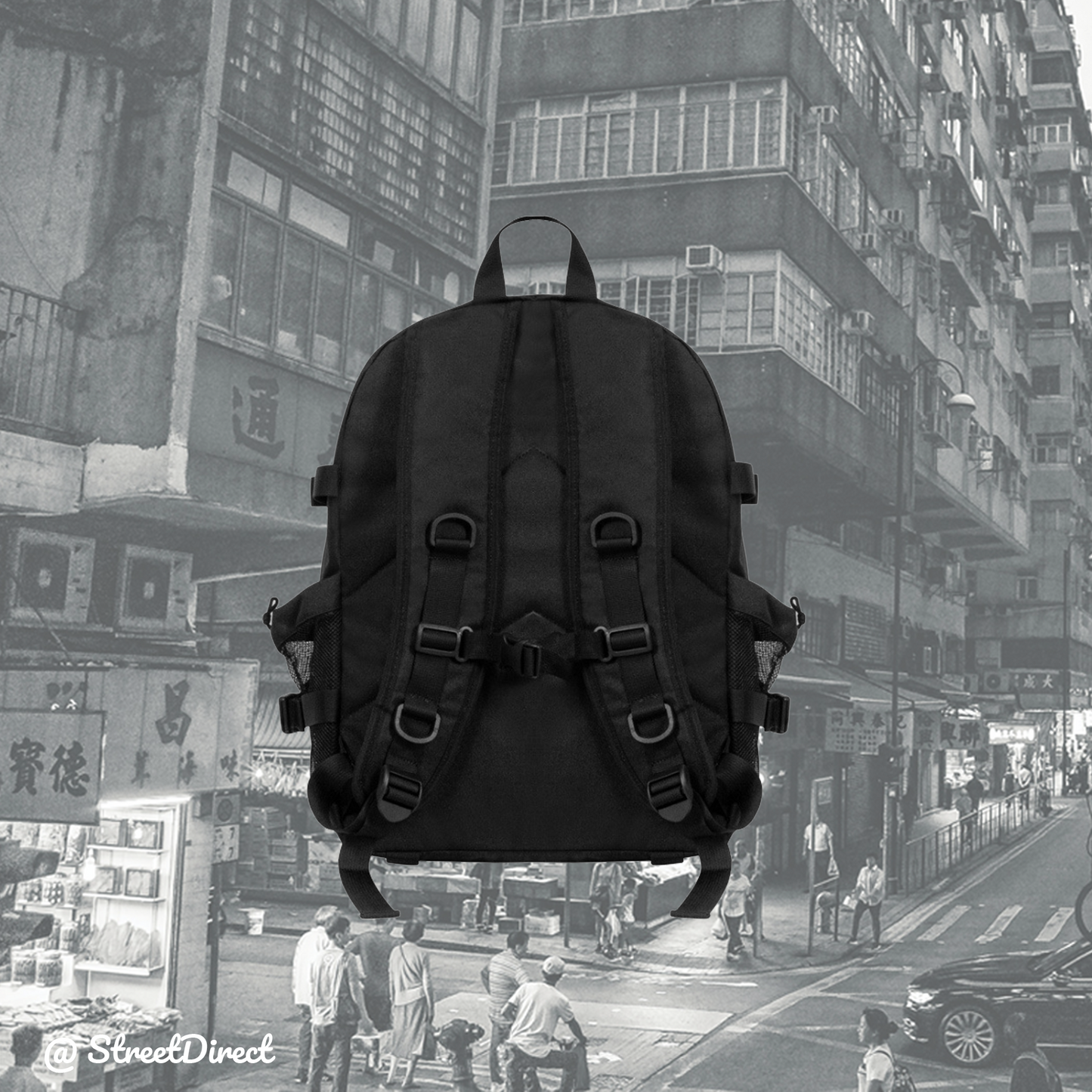 DAVIES Black Utility Backpack
