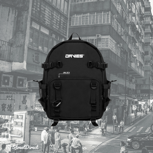 DAVIES Black Utility Backpack